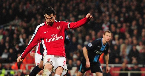 Cesc Fabregas Arsenal Premier League