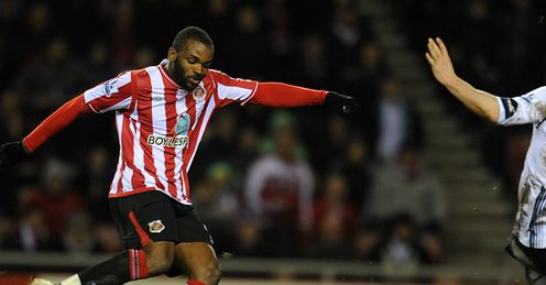 Darren Bent scores Sunderland v Bolton 2010