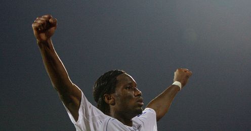 Didier Drogba Chelsea Levski Sofia 2006