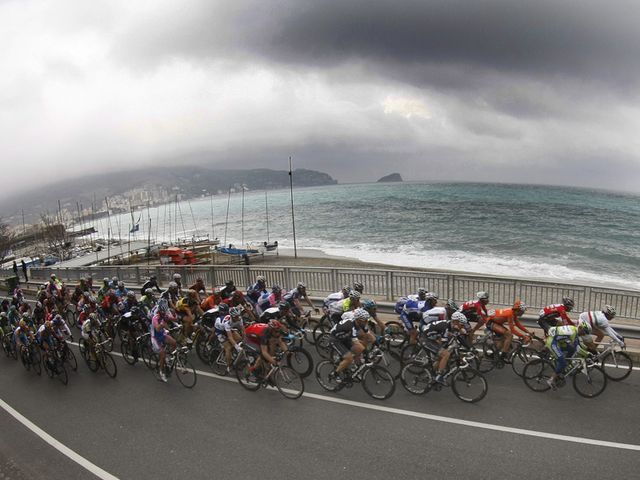 The route skirts the majestic Ligurian coastline