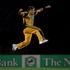 Jumping for joy: Harris made an electric start to his international career