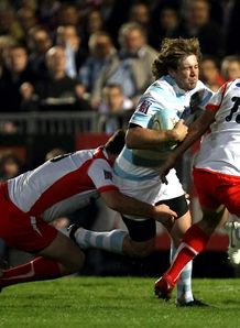 Francois steyn Racing Biarritz Francois steyn Racing Biarritz
