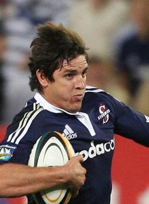 Jaque Fourie full pelt Jaque Fourie full pelt