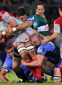 Kieran Read held against Western Force Kieran Read held against Western Force