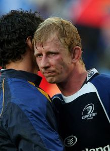 Leo Cullen Leinster hugger Leo Cullen Leinster hugger