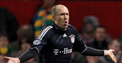 Arjen Robben skåret målet som slo ut Man U