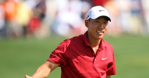 Anthony Kim - hot short game.