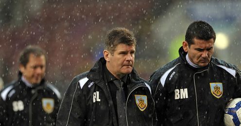 Brian Laws Turf Moor Burnley Man City Premier League rain