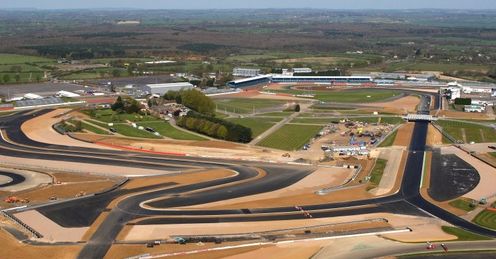 New track Silverstone's Arena circuit