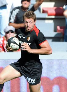 Vincent Clerc Toulouse black 2009 2010 Vincent Clerc Toulouse black 2009 2010