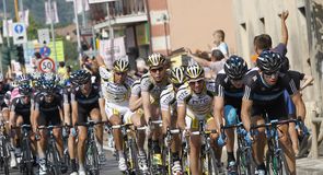 Team Sky put in a strong performance on stage 18 of the Giro