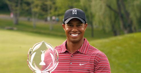 Tiger after his fourth win in 2009.