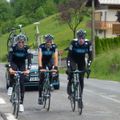 The Tour de France reconnaissance trip began in the Alps