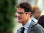 Grim outlook: Capello faces a two-week wait before the FA reveal his fate as England manager.