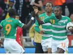 Romaric's second goal after 20 minutes gave Ivory Coast hope of pulling off a nine-goal swing but ultimately it proved too tall an order.