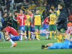 But it all ends in tears as both teams are sent home early