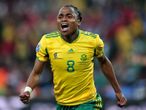 Siphiwe Tshabalala scores a cracking opening goal for the 2010 World Cup but South Africa can't hold onto the lead as the game ends a draw.