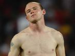 Wayne Rooney is desolate after the defeat to Germany.