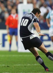 Dan Parks v Pumas kick Dan Parks v Pumas kick