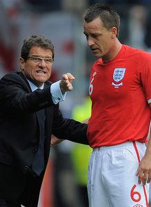 Terry right behind Capello