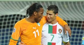 In the first match of Group G, Ivory Coast and Portugal can't be separated and the game ends a goalless draw.