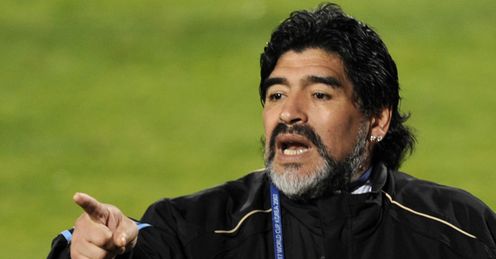 Maradona - decisions to make.