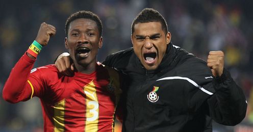 Asamoah Gyan - USA v Ghana: World Cup Last 16
