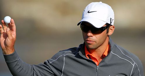 Paul Casey at Pebble Beach, Thursday