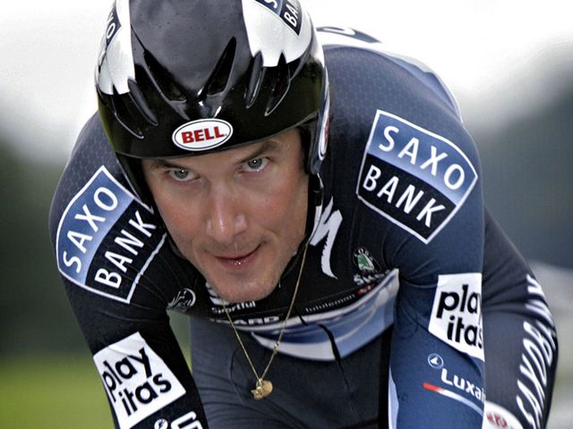 Fr�nk Schleck was a picture of focus on the final time trial stage