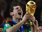 Spain are crowned world champions after edging Holland 1-0 in extra-time.