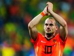 Wesley Sneijder guides Holland past Brazil in the World Cup quarter-finals with second half turnaround.