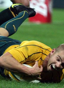 Drew Mitchell try v SA brisbane Drew Mitchell try v SA brisbane