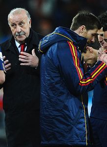 Del Bosque joy at triumph