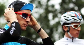 Bradley Wiggins and Geraint Thomas