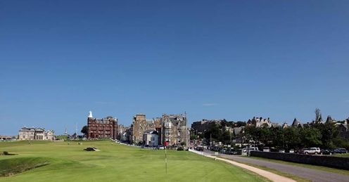 The famous 17th at St Andrews