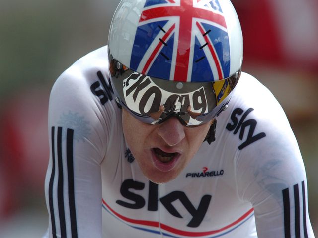 Wiggins had to battle a headwind (photo: www.sirotti.it)