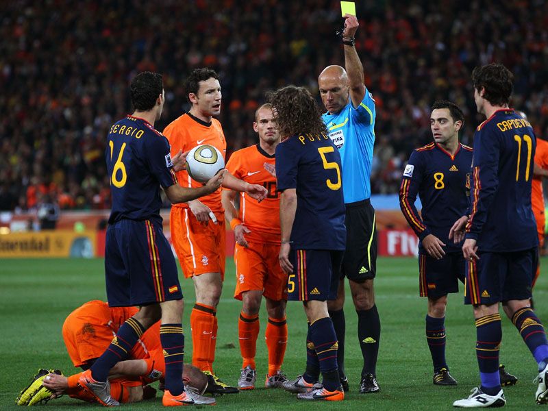  Holland 0 Spain 1  