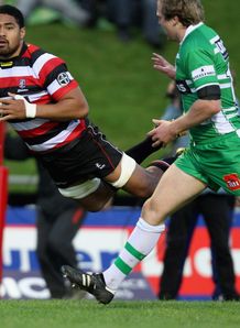 Fritz Lee against Manawatu Fritz Lee against Manawatu