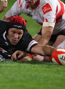 Jacques Botes try Sharks lions Jacques Botes try Sharks lions