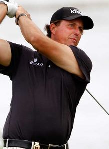 Mickelson working on driver