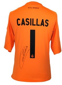 Casillas Signed Shirt
