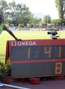 Athletics: Rudisha rules