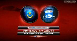 Portsmouth 0-2 Cardiff - Highlights