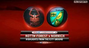 Nott'm Forest 1-1 Norwich - Highlights