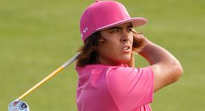 Rickie Fowler brightens up the early third-day action.