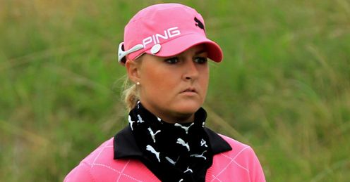Anna Nordqvist - gets vote for best dressed golfer at Women's British Open