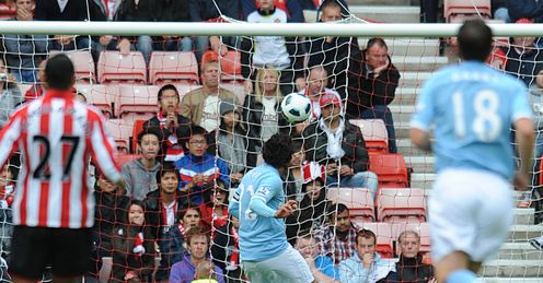 Carlos Tevez Sunderland v Manchester City