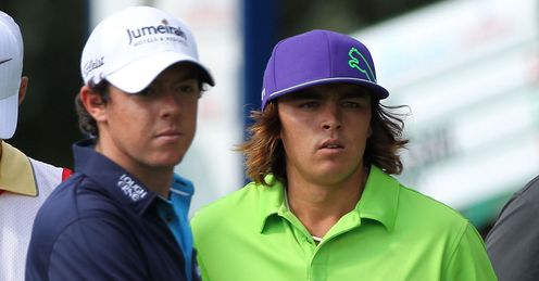 McIlroy (L) and Fowler