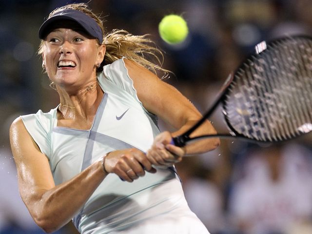 Sharapova - former champ.
