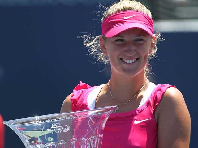 Azarenka - former junior champion in New York.